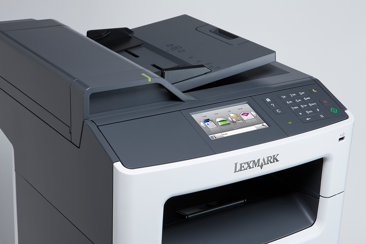 Где серийный номер мфу lexmark mx511de