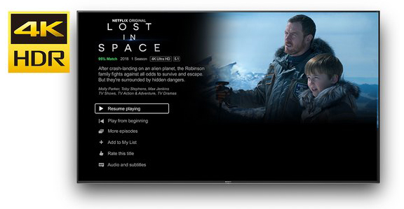 Παρακολούθησε το Netflix σε 4K HDR